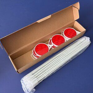 6 Reflective Driveway Markers